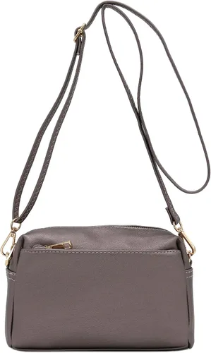 Miniatura 25 de FashionPuzzle Triple Zip Small Crossbody Bag