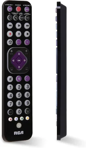 Miniatura 3 de RCA RCR313BE Mando a distancia universal de tres dispositivos con botones grandes, negro