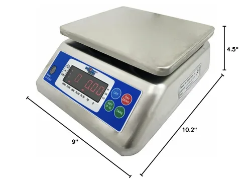 Miniatura 7 de Liberty S-IDS02 - Báscula de mesa de acero inoxidable totalmente lavada, báscula digital multifunción de alta precisión para cocina, impermeable