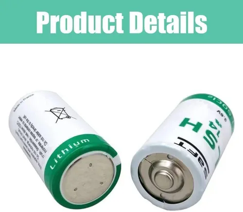 Miniatura 3 de (1 cuenta) LSH14 3.6V 5800mAh batería de litio Formato C PLC para SAFT LSH14 batería