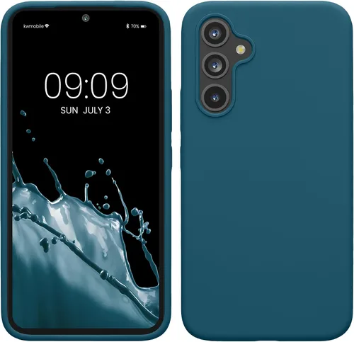 Miniatura 289 de kwmobile Funda Compatible con Samsung Galaxy A14 5G - Funda de teléfono de TPU y silicona con acabado suave - Verde Lima