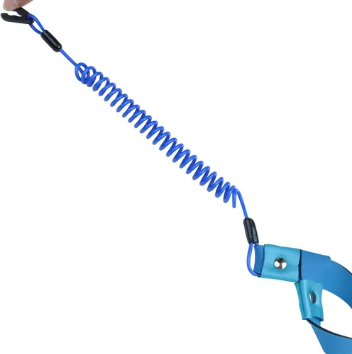 Miniatura 9 de Cordón de Interruptor de Parada de Emergencia para Barco Adecuado para Yamaha Jet Ski Waverunner, Ajuste Universal, Azul, Paquete de 1, Tirador