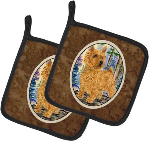 Miniatura 70 de Caroline's Treasures SS8617PTHD - Juego de soportes para ollas de cocina resistentes al calor, almohadillas calientes para horno para cocinar, Husky