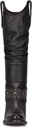Miniatura 3 de Cuadra Womens Tall Boot in Bovine Leather Black