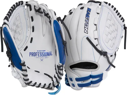 Miniatura 11 de Easton Guantes de sóftbol de lanzamiento rápido de la colección profesional Tamaños 11.5" - 13" Múltiples estilos Tela tejida dividida