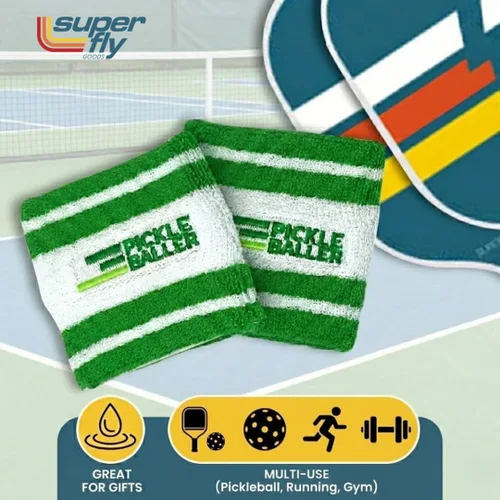 Miniatura 7 de Super Fly Goods Bandas para el sudor, pickleball golf, tenis, gran regalo o para tus deportes o equipo, juego de bandas deportivas que incluye