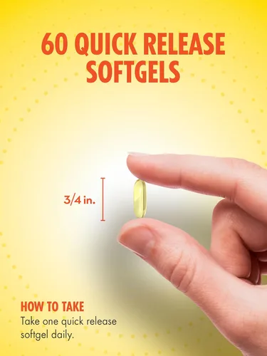Miniatura 4 de Sundance Vitamina E de alta potencia 450 mg (1000 UI) 60 cápsulas blandas Suplemento vitamínico esencial Fórmula sin OMG y sin gluten
