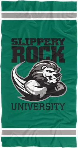 Miniatura 228 de LOGOVISION Manta Abilene Christian University, 30 x 60 pulgadas, logotipo primario CottonFront/PolyBackBeachTowel