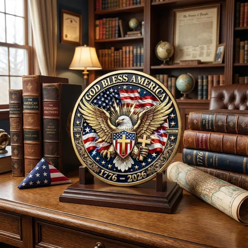 Miniatura 5 de America - Moneda conmemorativa del 250 aniversario, desafío de 250 aniversario de Estados Unidos, para patriotismo, moneda de aniversario