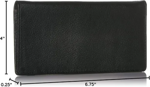 Miniatura 21 de Siskiyou Sports Women's Leather Checkbook Cover