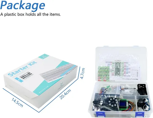Miniatura 7 de Freenove Super Starter Kit para Raspberry Pi Pico (incluido), microcontrolador Cortex-M0+ de doble núcleo, tutorial detallado de 588 páginas, 177