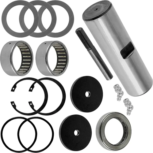 Miniatura 7 de Caltric Kit de pines King compatible con carcasa retroexcavadora 480D 480C 580C 580D 580D 580E 586E ranura central D103156