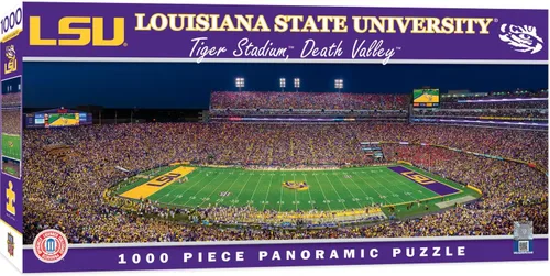 Miniatura 21 de MasterPieces Rompecabezas de 1000 piezas – NCAA Texas A&M Aggies vista panorámica del estadio de fútbol americano, divertido para adultos y familia