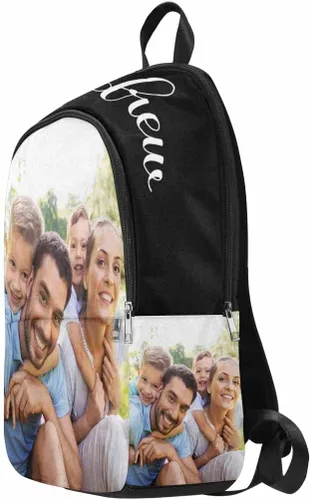 Miniatura 201 de Texto personalizado Elefante desgaste gafas mochila mochila mochila casual Daypack bolsa para mamá niñas, color86-4, Mochilas Daypack