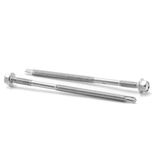 Miniatura 15 de Tornillos de chapa metálica #8 x 3/4 pulgadas, 100 tornillos de acero inoxidable 410 tornillos autorroscantes rápidos de acero inoxidable 410 SG TZH