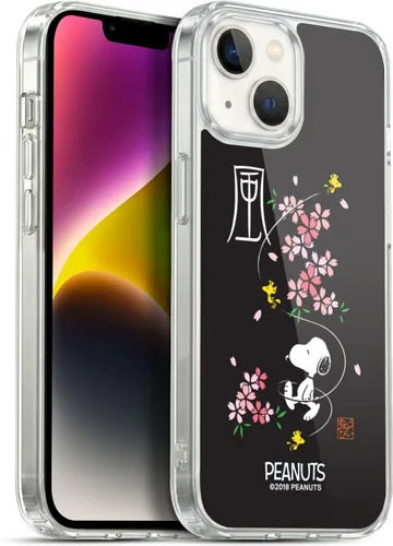 Miniatura 96 de Carcasa de gel para iPhone 7 Plus/iPhone 8 Plus, diseño de Snoopy Oriental de Peanuts, Badges