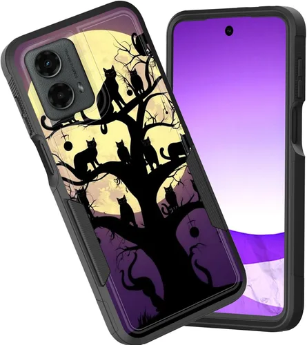 Miniatura 106 de Funda protectora para Motorola Moto G Stylus 5G 2025/Moto G Stylus 5G 2026, funda protectora híbrida de doble capa resistente a prueba de golpes