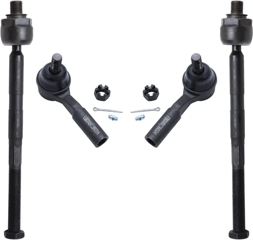 Miniatura 72 de Detroit Axle - 4 barras de acoplamiento delanteras para Kia Forte Koup 14-17, 14-18 Forte Forte5, 4 extremos de barra de acoplamiento exteriores e