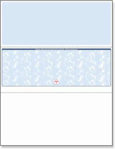 Miniatura 14 de NextDayLabels - Stock de cheques en blanco para láser/chorro de tinta, 8-1/2 x 11" 24# lb, 500 hojas por paquete (parte inferior azul)
