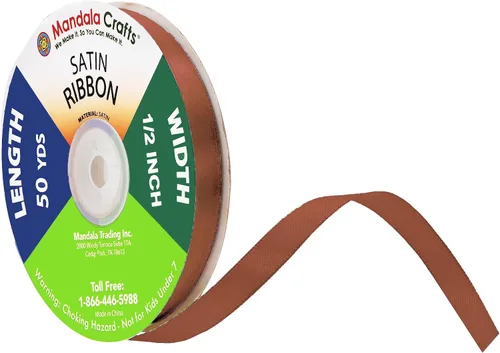 Miniatura 64 de Mandala Crafts Cinta de satén verde manzana para manualidades, cintas de tela de 1.5 pulgadas de ancho de 50 yardas para envolver regalos, ramos