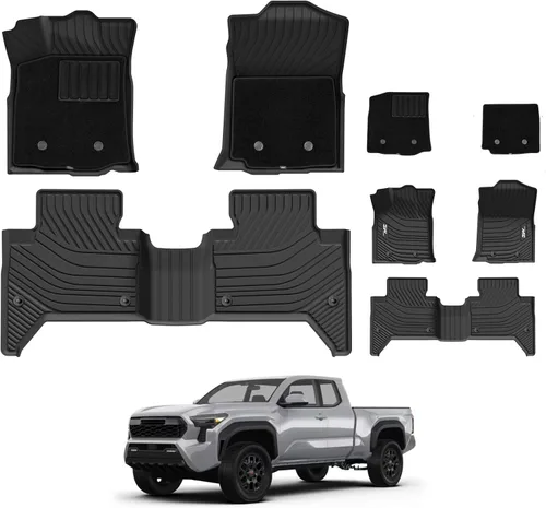 Miniatura 24 de 3W Alfombrilla de carga personalizada para Toyota Sienna 2021-2026, alfombrilla de maletero TPE para Sienna 7 asientos y 8 asientos, accesorios