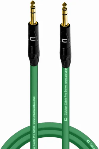 Miniatura 22 de Cable TRS de 1/4 pulgadas, 1/4 pulgadas TRS a 1/4 pulgadas (6.35mm) estéreo balanceado, de conector macho a conector macho para altavoces
