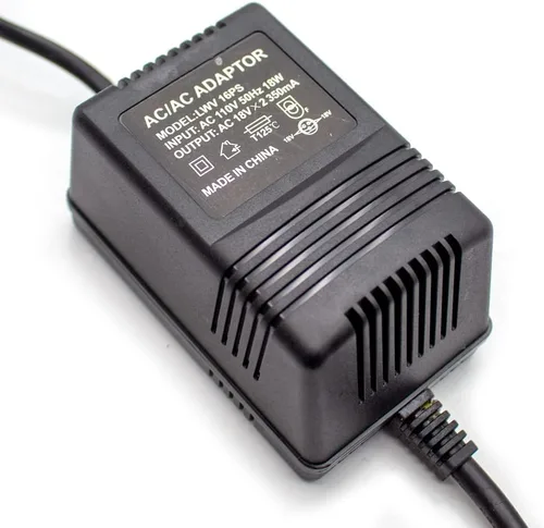 Miniatura 3 de F4 F7 CT Serie Mezclador Fuente de alimentación especial Transformador universal dual 18V 18W 350mA Conector de tres pines 110V