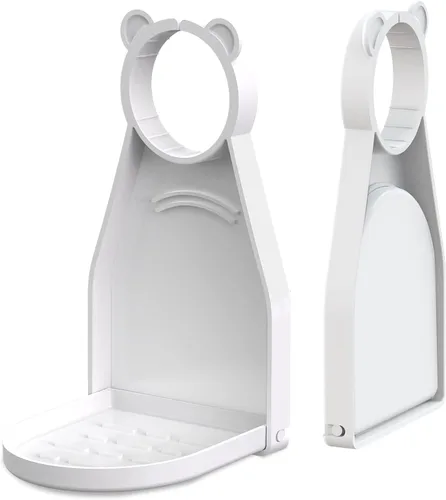 Miniatura 2 de Portavasos de detergente para ropa [paquete de 2] atrapador de goteo de detergente para organizador de lavandería. No más desorden ni fugas Panda Ear