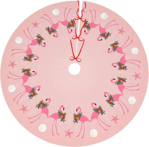 Miniatura 17 de A Brood of Chickens - Falda de árbol de Navidad de 30 pulgadas con borde de cuadros búfalo rojos y negros, decoración para Feliz Navidad, casa