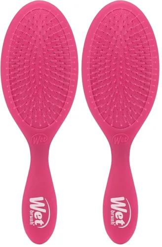 Miniatura 24 de Cepillo de pelo Wet Brush, cepillo desenredante original (rosa) - cepillo para cabello húmedo y seco sin enredos para mujeres y hombres - sin