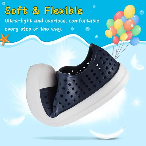 Miniatura 5 de ziitop Zapatos de agua para niños y niñas, sandalias de bebé, zapatos deportivos para playa, jardín, natación, antideslizantes, transpirables