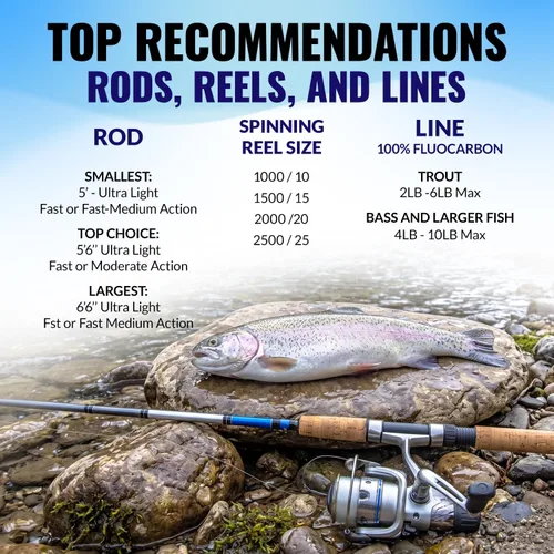 Miniatura 6 de RoxStar Fly Strikers Blue Series - Hand-Crafted in The USA - Proven Nationwide Most Versatile Fishing Spinner for Bass, Trout, Pike, Steelhead- Stop