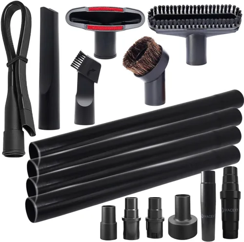 Miniatura 8 de Accesorios y cepillos de aspiradora para aspiradora con adaptador de manguera, accesorios de aspiradora compatibles con manguera Shop-Vac de 2-1/2