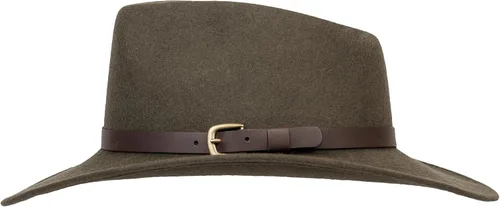 Miniatura 12 de Melbourne - Sombrero de fieltro de lana para mujeres/hombres, sombrero de vaquero con lágrima aplastable, sombrero de invierno y otoño Sombrero