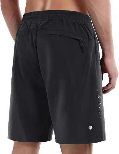 Miniatura 2 de Pantalones cortos deportivos para hombre, para correr, gimnasio, senderismo, pantalones cortos de entrenamiento para hombre de 7 pulgadas, cómodos