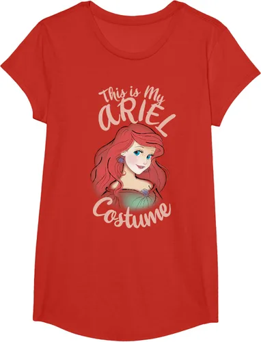 Miniatura 6 de Disney Camiseta de Halloween de Ariel This Is My Costume de La Sirenita, Blanco
