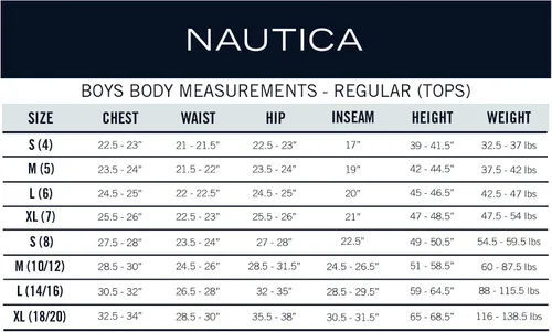 Miniatura 3 de Nautica - Camiseta de polo de manga corta para uniforme escolar de niño.