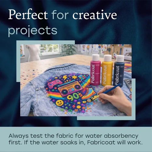 Miniatura 3 de Fabricoat - Pintura de tela para muebles - Restaura o cambia el color de sofás, sillas, tapicería, muebles suaves, interiores de automóviles, ropa