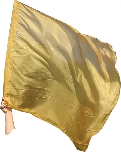 Miniatura 4 de Winged Sirenny Bandera flexible de seda transparente de adoración profética de 40 pulgadas, pancarta de adoración litúrgica para la iglesia (cobre)