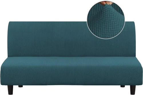Miniatura 46 de Turquoize Funda elástica para silla reclinable, funda para sofá reclinable, funda de sofá de 1 pieza con bolsillo lateral, funda protectora