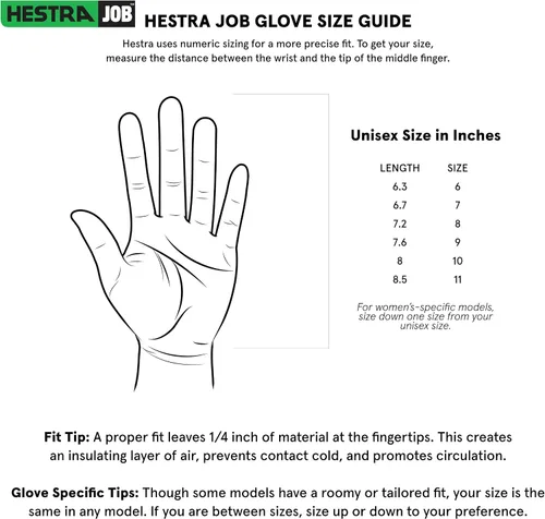 Miniatura 6 de Hestra Job Duratan Flex Reinforced Work Gloves for Gardening, Yard Work and Tool Use