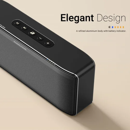 Miniatura 7 de BOGASING S8 Pro Max Altavoz Bluetooth, audio de 3 canales con sonido estéreo realista y graves intensos, ecualizador, tecnología DSP, tarjeta TF