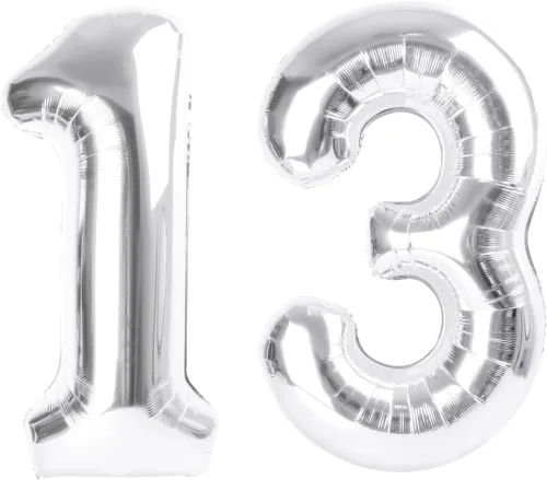 Miniatura 453 de Globos de números de 5 globos de 40 pulgadas, decoraciones de cumpleaños azules para niños y niñas, globos de números azul marino grandes