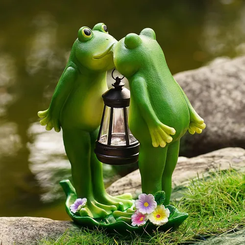 Miniatura 10 de Gnomo de jardín para exteriores, estatua de vaca de las tierras altas, gnomos de otoño, decoraciones de Navidad para patio, césped, porche, regalos