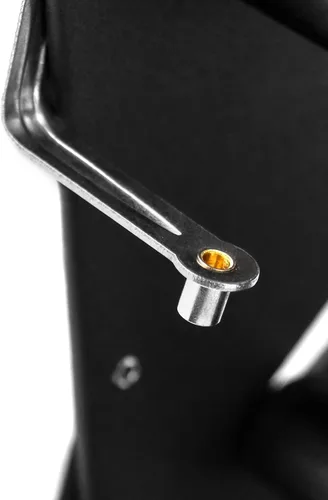 Miniatura 5 de QWORK Soporte de carrete dispensador de soldadura doble, soporte de rodillo ajustables, dispensador de carrete, alimentador de carrete herramienta