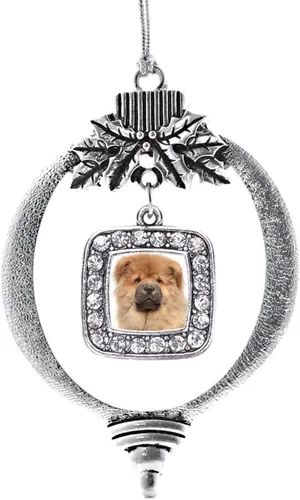 Miniatura 103 de Inspired Silver - Nana púrpura - Adorno de Navidad plateado - Adorno cuadrado para árbol de Navidad con circonita cúbica - Decoración colgante