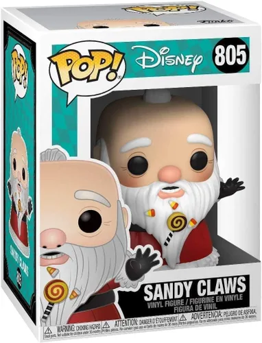 Miniatura 4 de Funko Pop! Disney: The Nightmare Before Christmas - Figura de vinilo de Sandy Claws