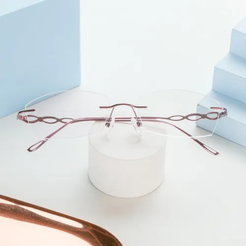 Miniatura 5 de LifeArt Gafas de lectura con marco de titanio puro, con bloqueo de luz azul, reducen la fatiga ocular, elegantes para hombres y mujeres