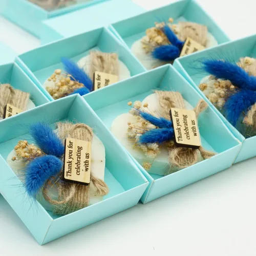 Miniatura 13 de Jabones en forma de corazón, paquete de 12 mini jabones perfumados hechos a mano para despedidas de soltera, fiestas de té, bodas, baby shower