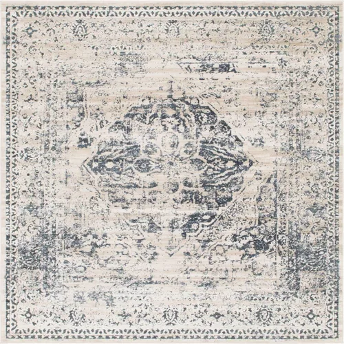 Miniatura 15 de Unique Loom Chateau Collection - Alfombra de área - Hoover (2' 2" x 3' 1" rectangular, azul oscuro/beige)
